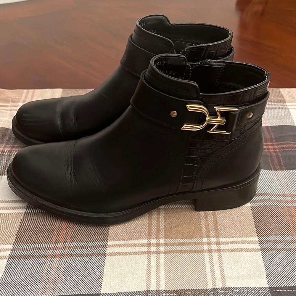 Cute black ankle boots